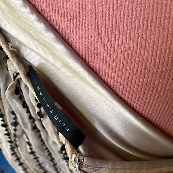 100% Silk… +Fabulous Sequins! Elie Tahari Evening Skirt - Picture 5 of 9